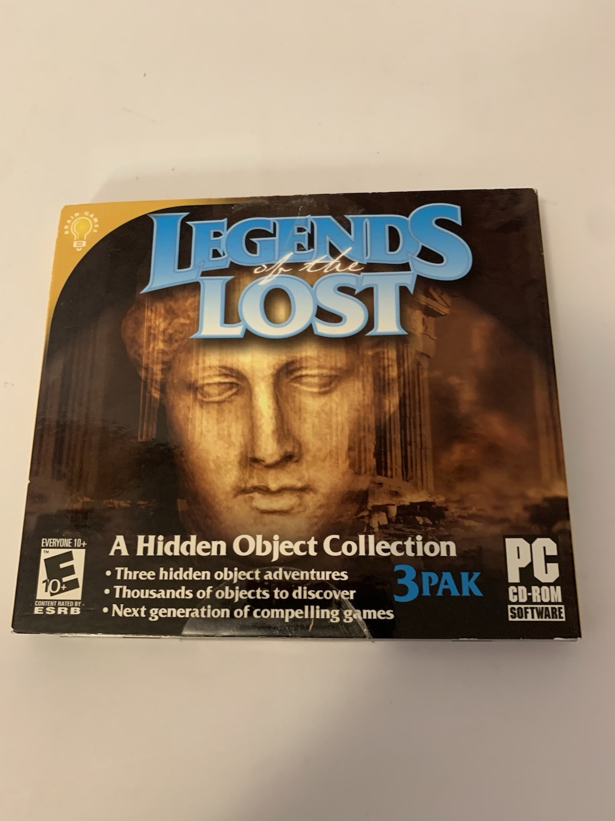 NOS Vintage Legends Of The Lost PC Software SEALED Gamin