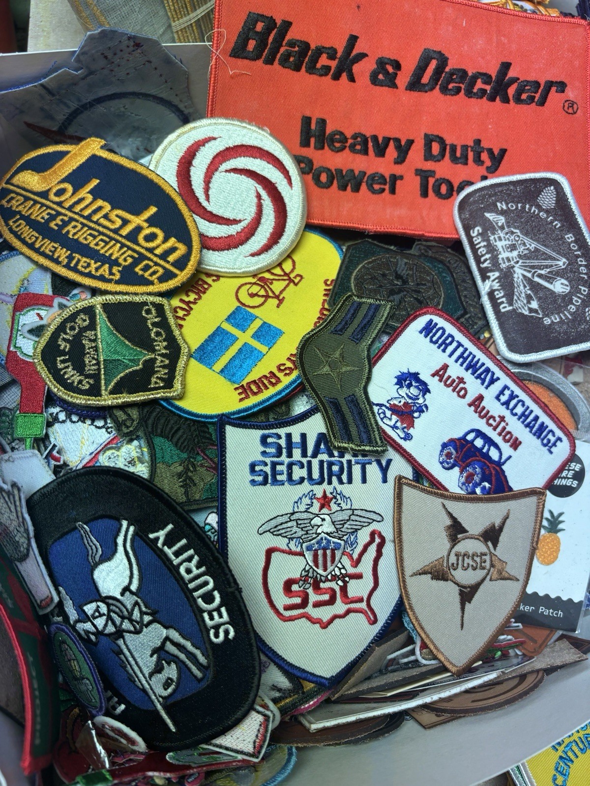 Vintage Patch Lot 25 patches automotive,Promo,Sports,Military,nasa Rare Fashion