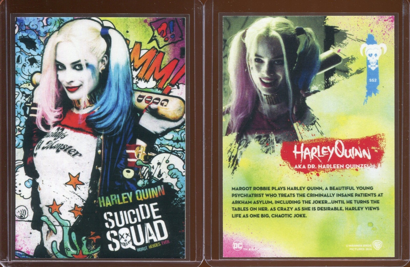 2016 DC COMICS SUICIDE SQUAD HARLEY QUINN PROMO #SS2