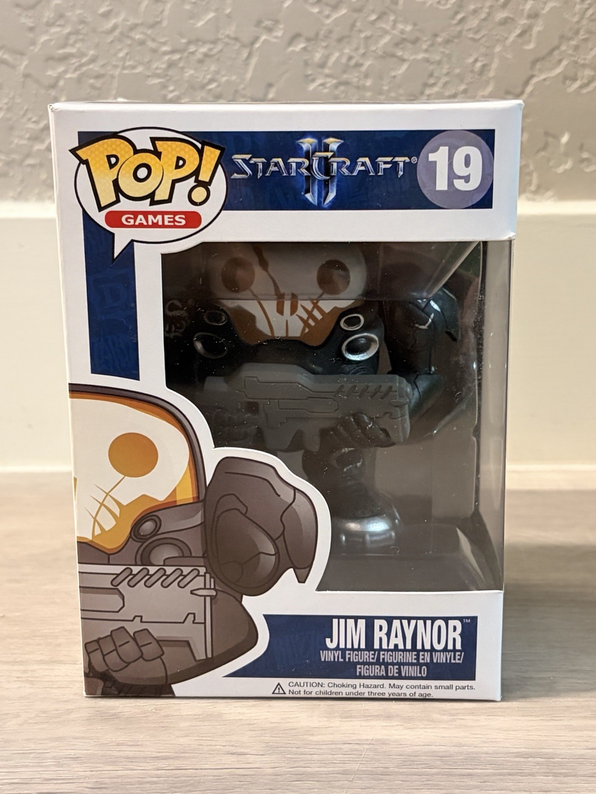 Funko Pop Games StarCraft II #19 Jim Raynor NIB Retired/Vaulted HTF