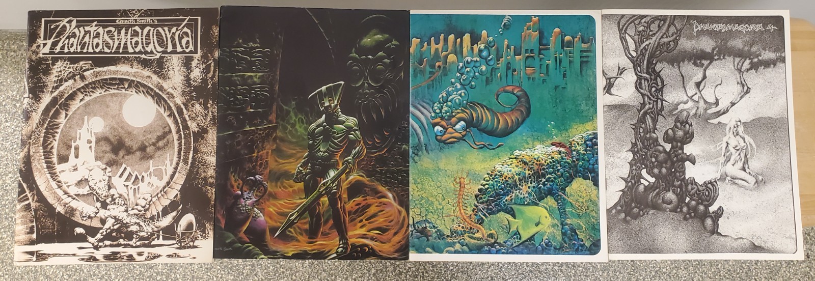 Phantasmagoria 1-5 & (1990) TPB VF Signed Kenneth Smith Complete 70s Underground