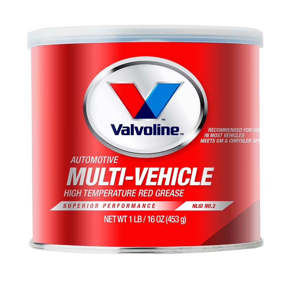 Valvoline Multi-Vehicle High Temperature Red Grease 1 LB Tub