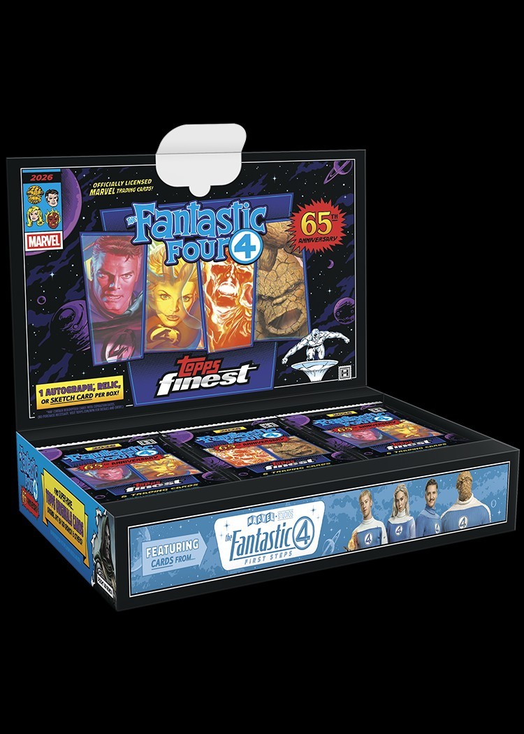 2026 Topps Finest Fantastic Four 65th Anniversary Base Full Set 1-50
