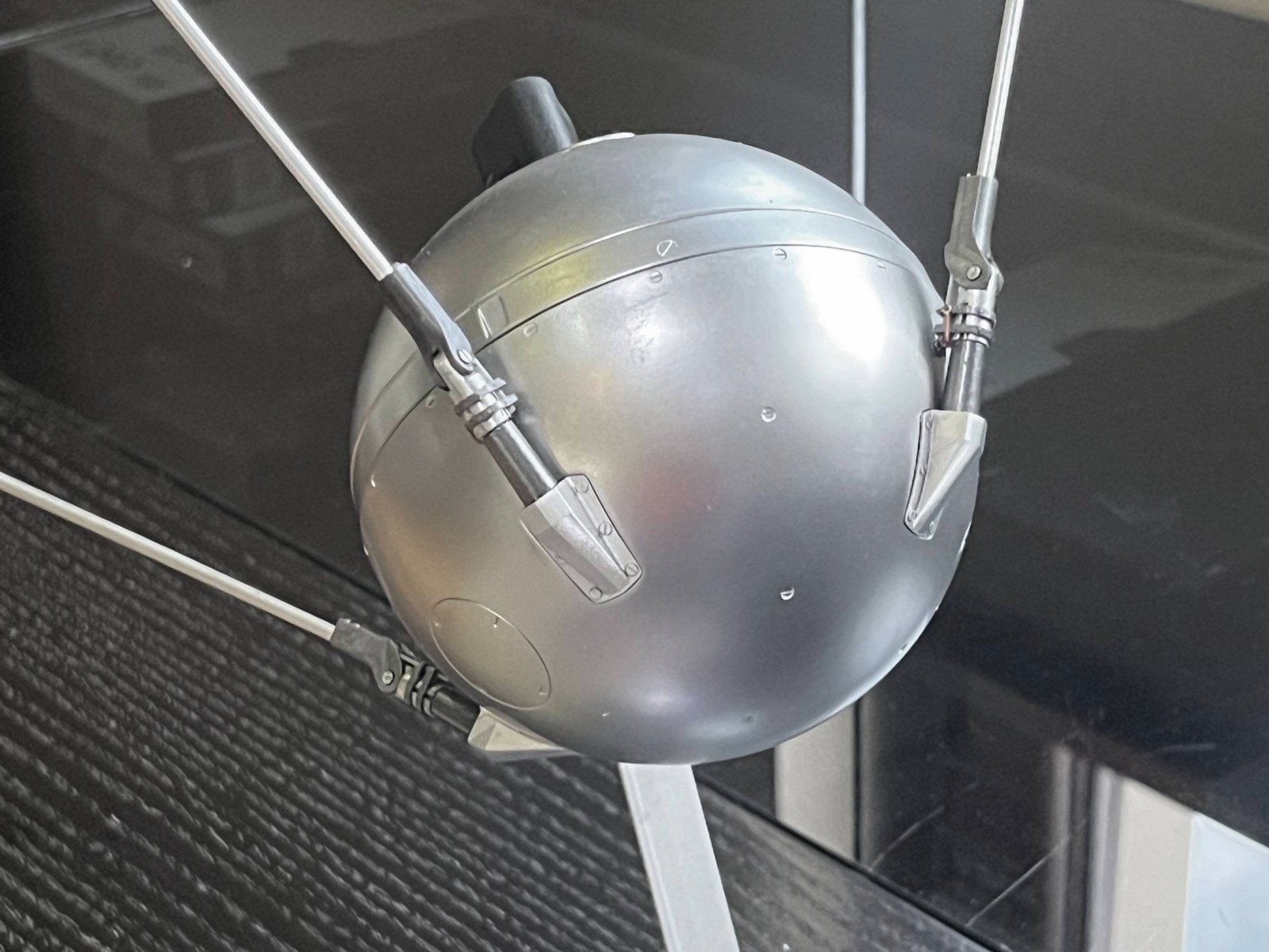 First artificial Earth satellite, Sputnik-1, on 1958. 1:5 scale model.