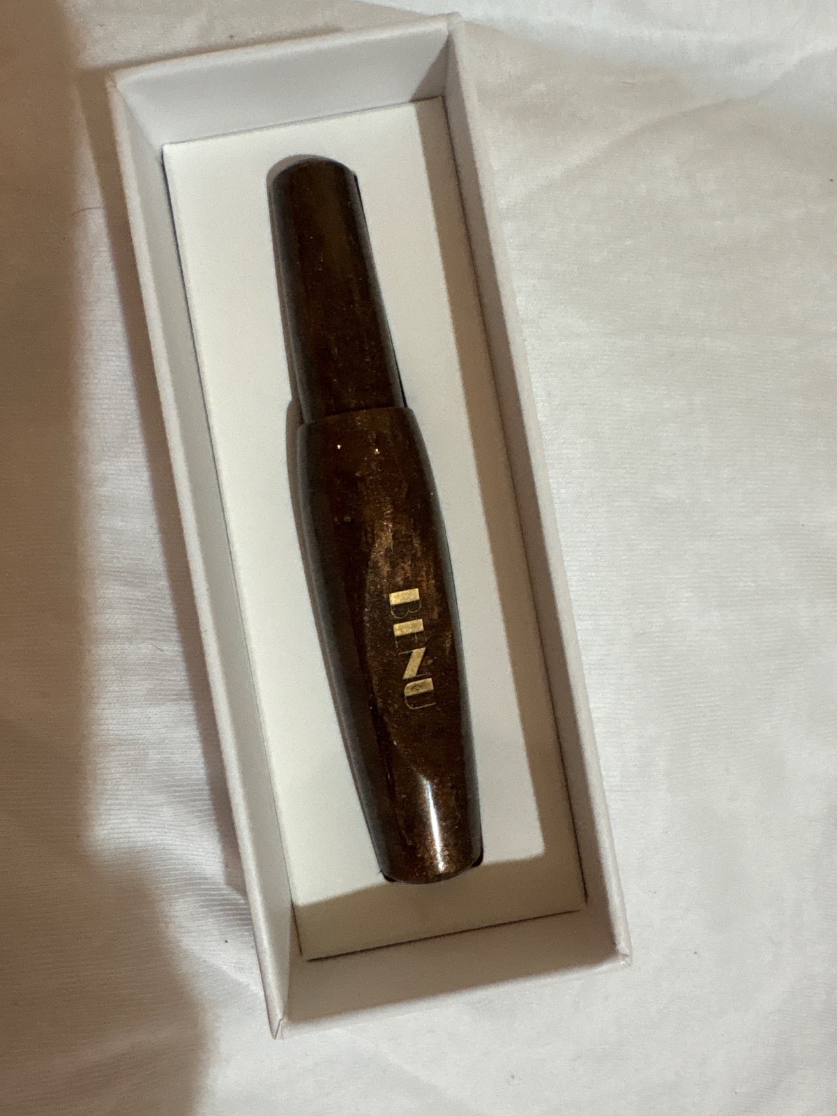 Benu Pixie Collection Fountain Pen in Coffee Brown - Broad - NEW in Box