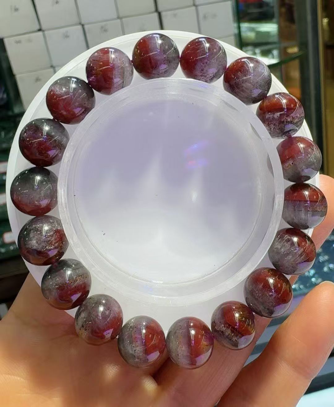 Natural Rare Aurora 23 Energy Stone Bracelet