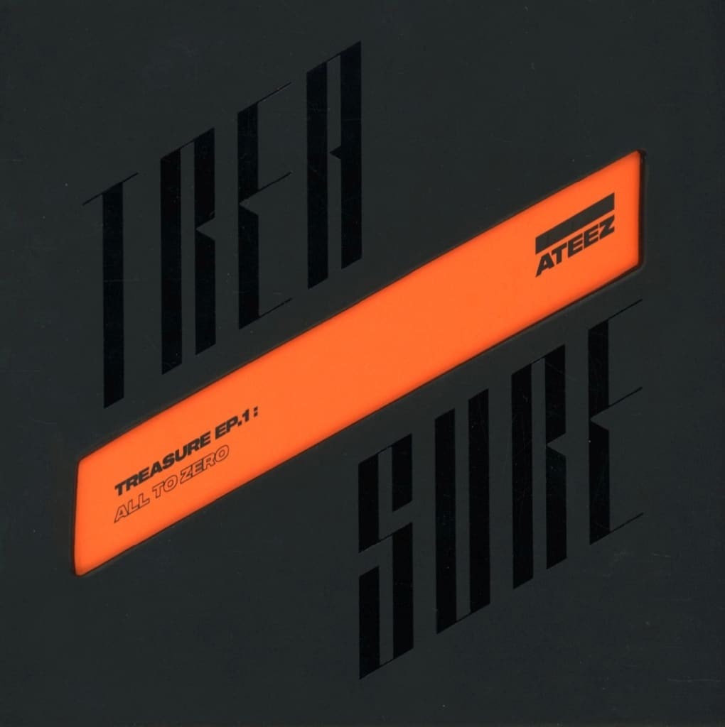 ATEEZ Treasure EP.1 All to Zero Import CD Missing Sticker Japan