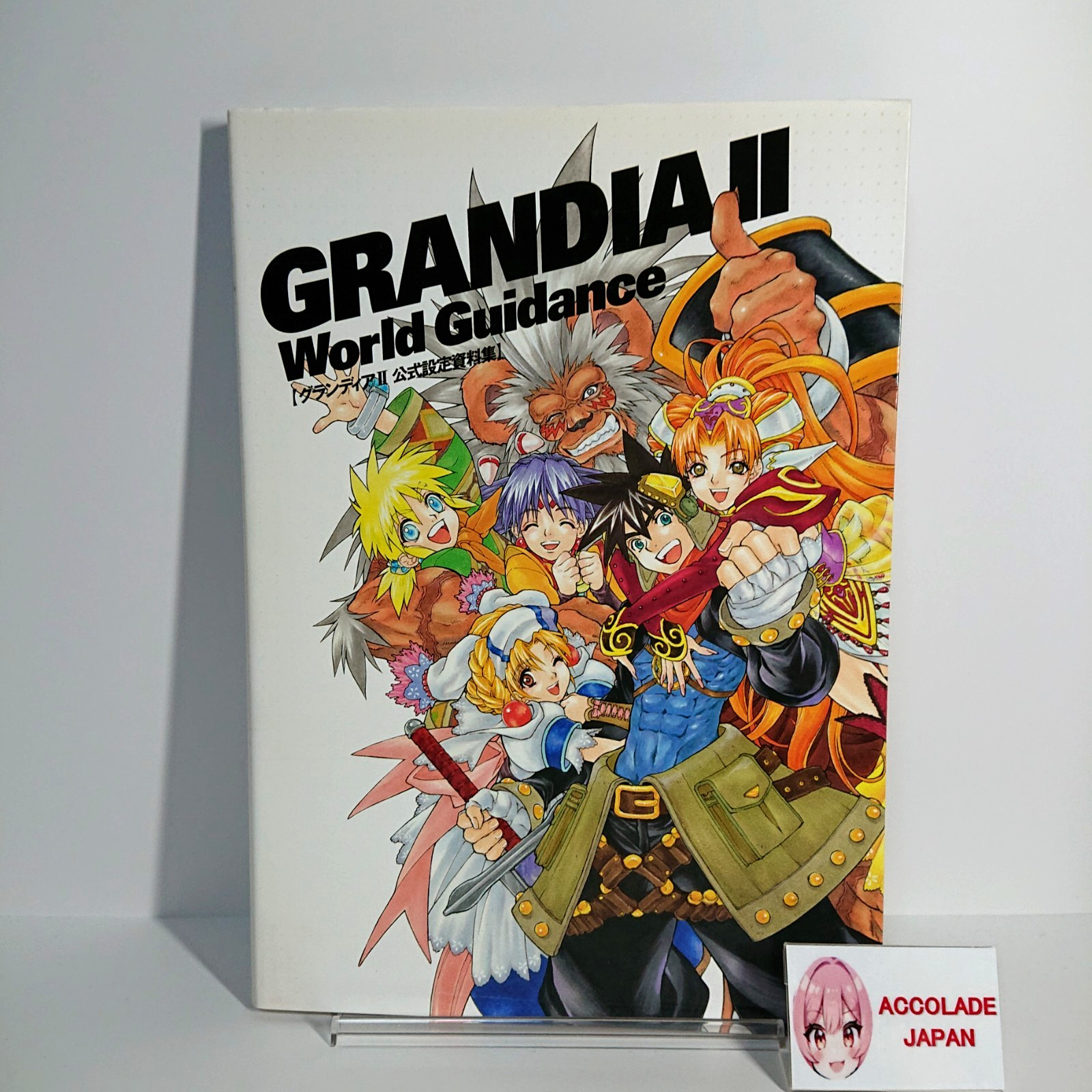 Grandia 2 World Guidance Official Setting Materials Collection Book