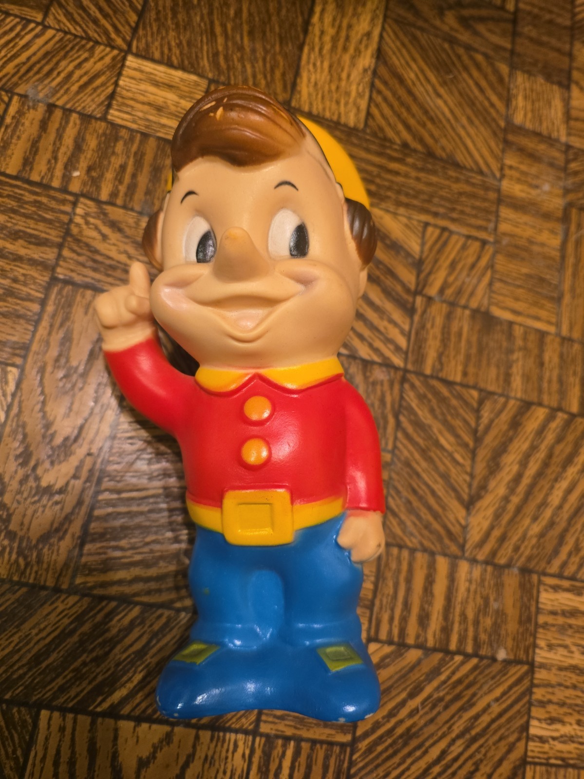 Vintage Kelloggs Rice Krispies Pop Soft Vinyl Squeak 8\