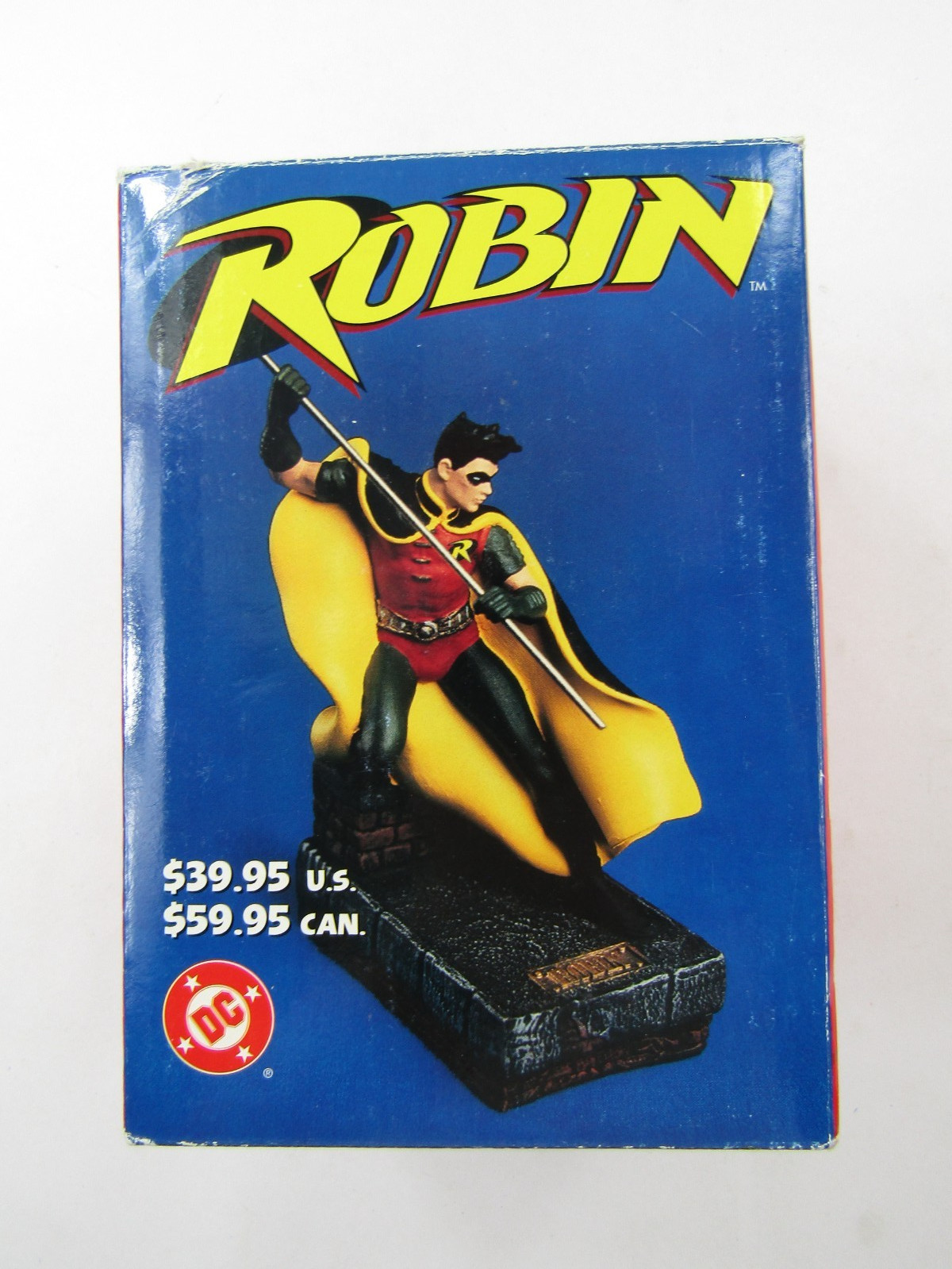 VTG 1997 DC Robin Cold Cast Porcelain Statue 5.25\