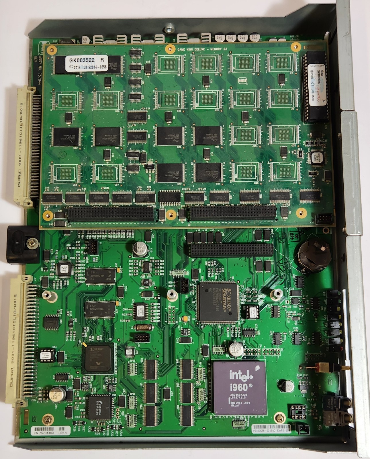IGT Game King Enhanced CPU 757044 /Game King 256mb Flash Board GK003522 