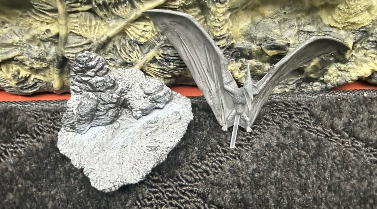 Konami SF Movie Selections King Kong Pteranodon dinosaur model
