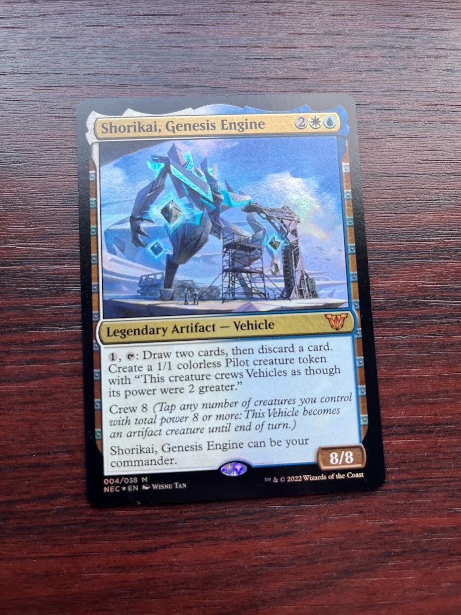 1x FOIL SHORIKAI, GENESIS ENGINE - Kamigawa - MTG - Magic the Gathering