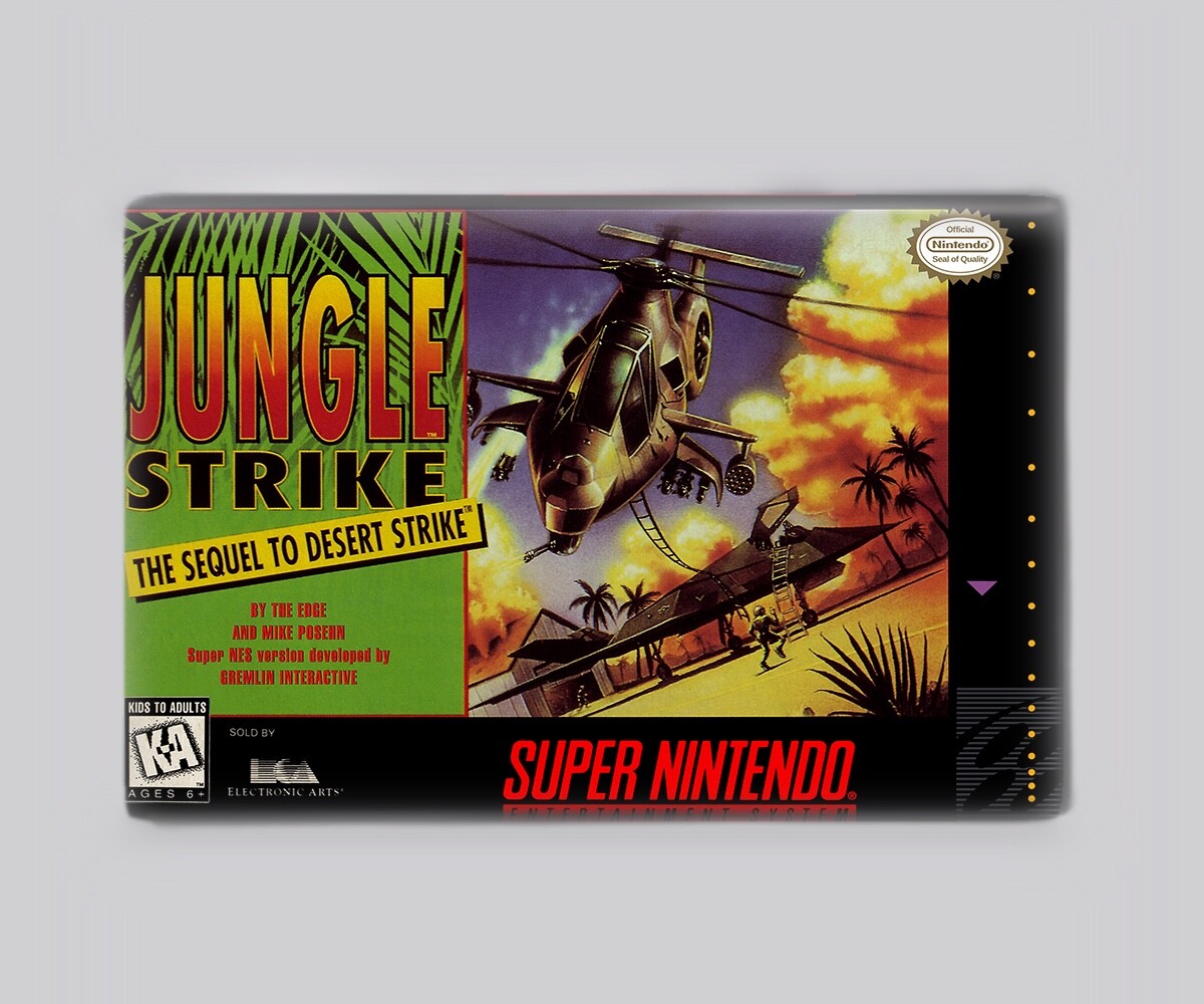 JUNGLE STRIKE / SNES - 2