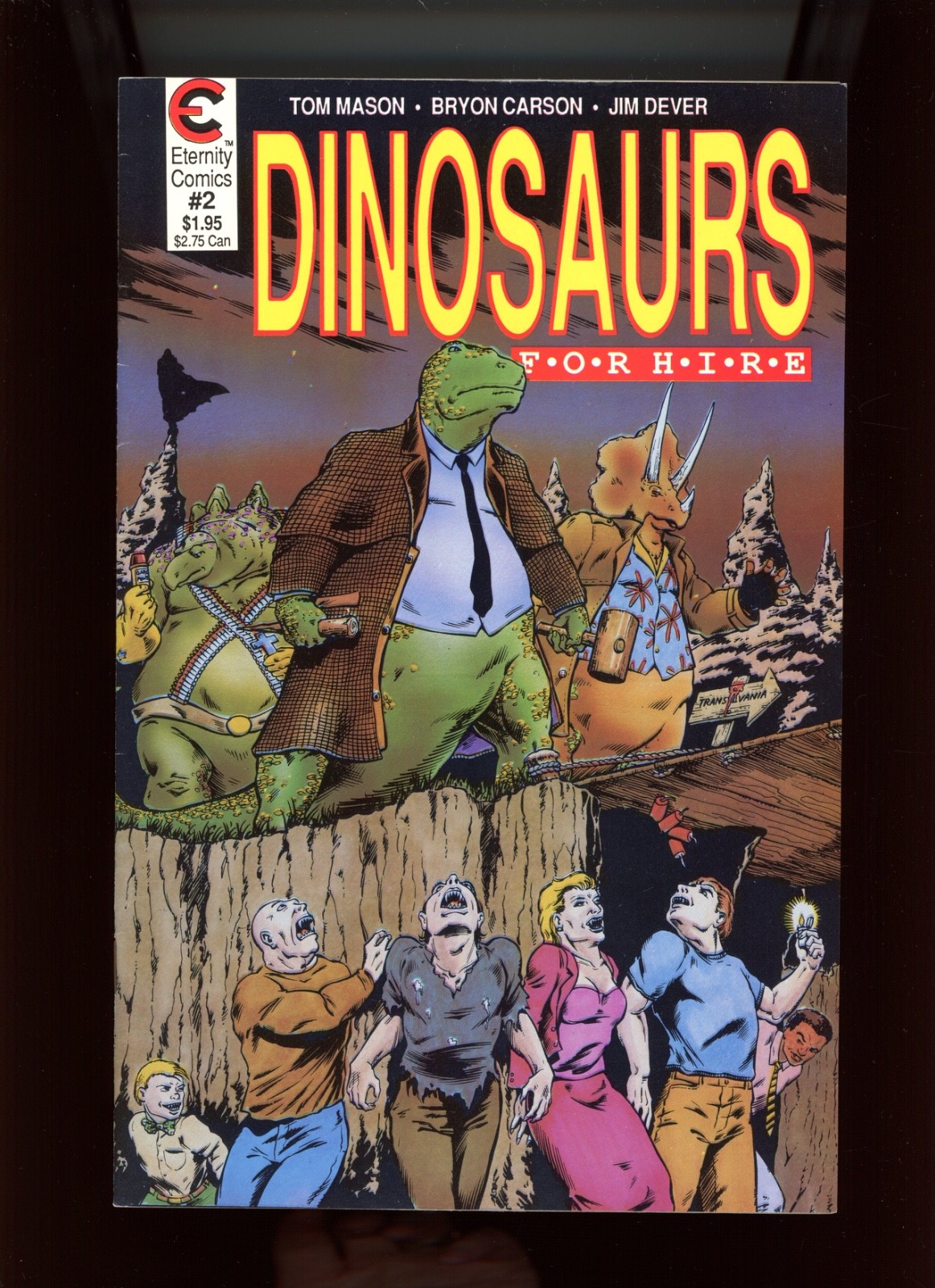 1988-90 Eternity Comics, Dinosaurs for Hire, #2 to #9 U-PICK, NM, BX4