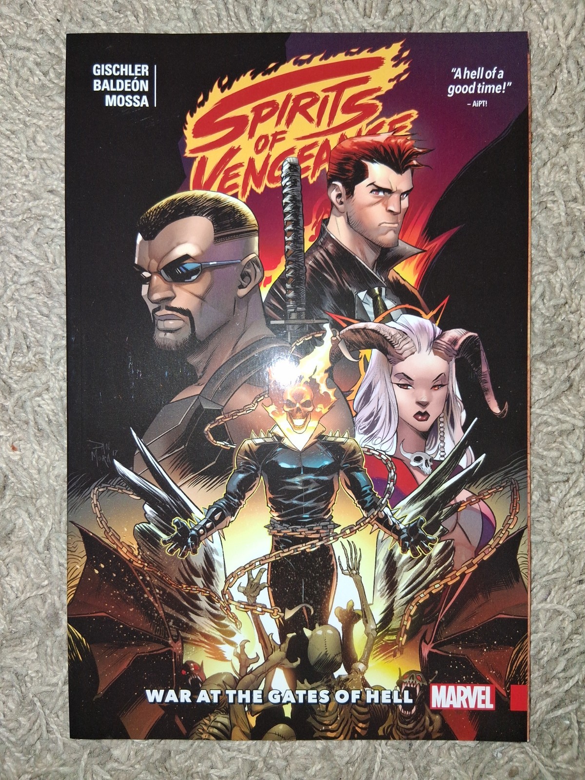Spirits of Vengeance: War at the Gates of Hell (Marvel 2018 Trade Paperback TPB)