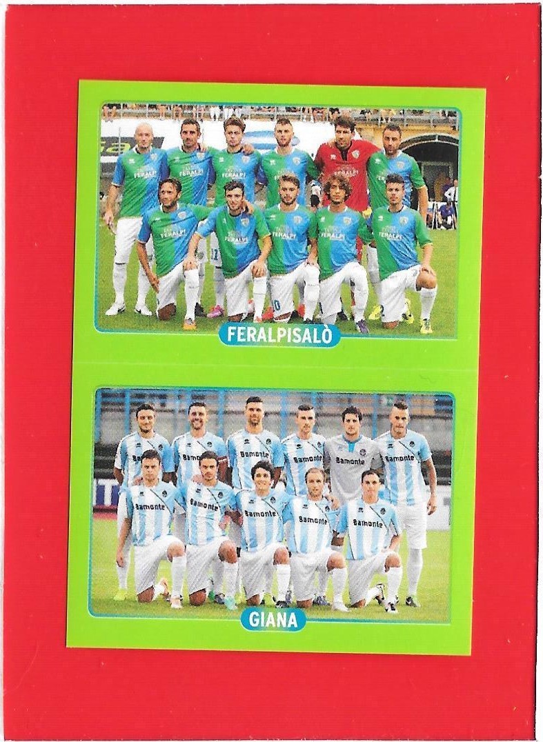2014 2015 Panini FOOTBALLERS Figure-Sticker No. 728 PRO LEAGUE FERALPISALO GIANA