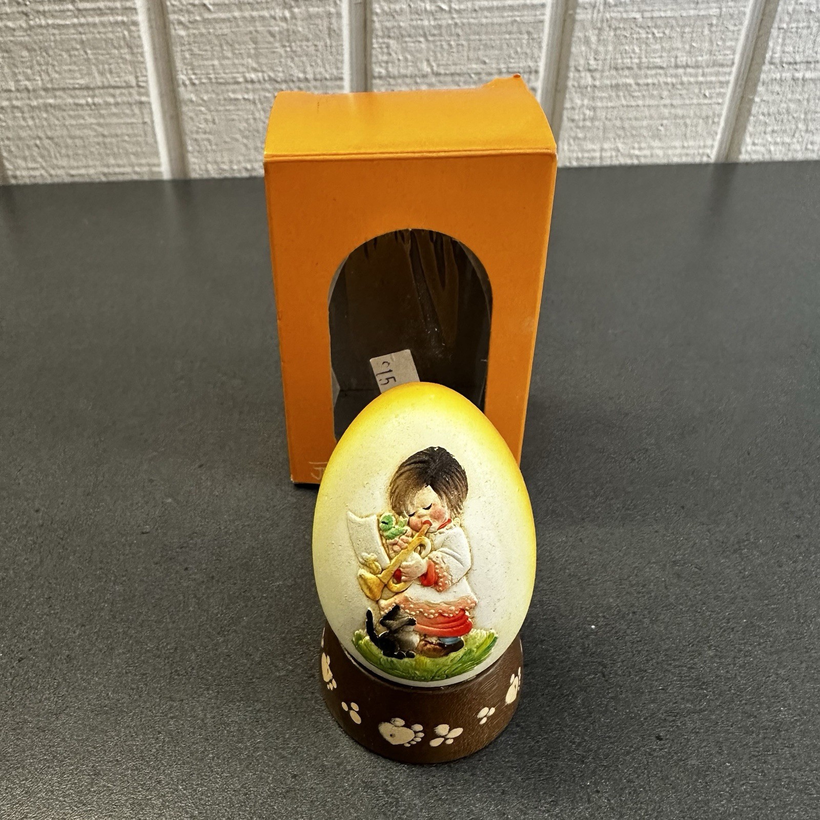 1979 Schmid Ferrandiz Egg Collector \