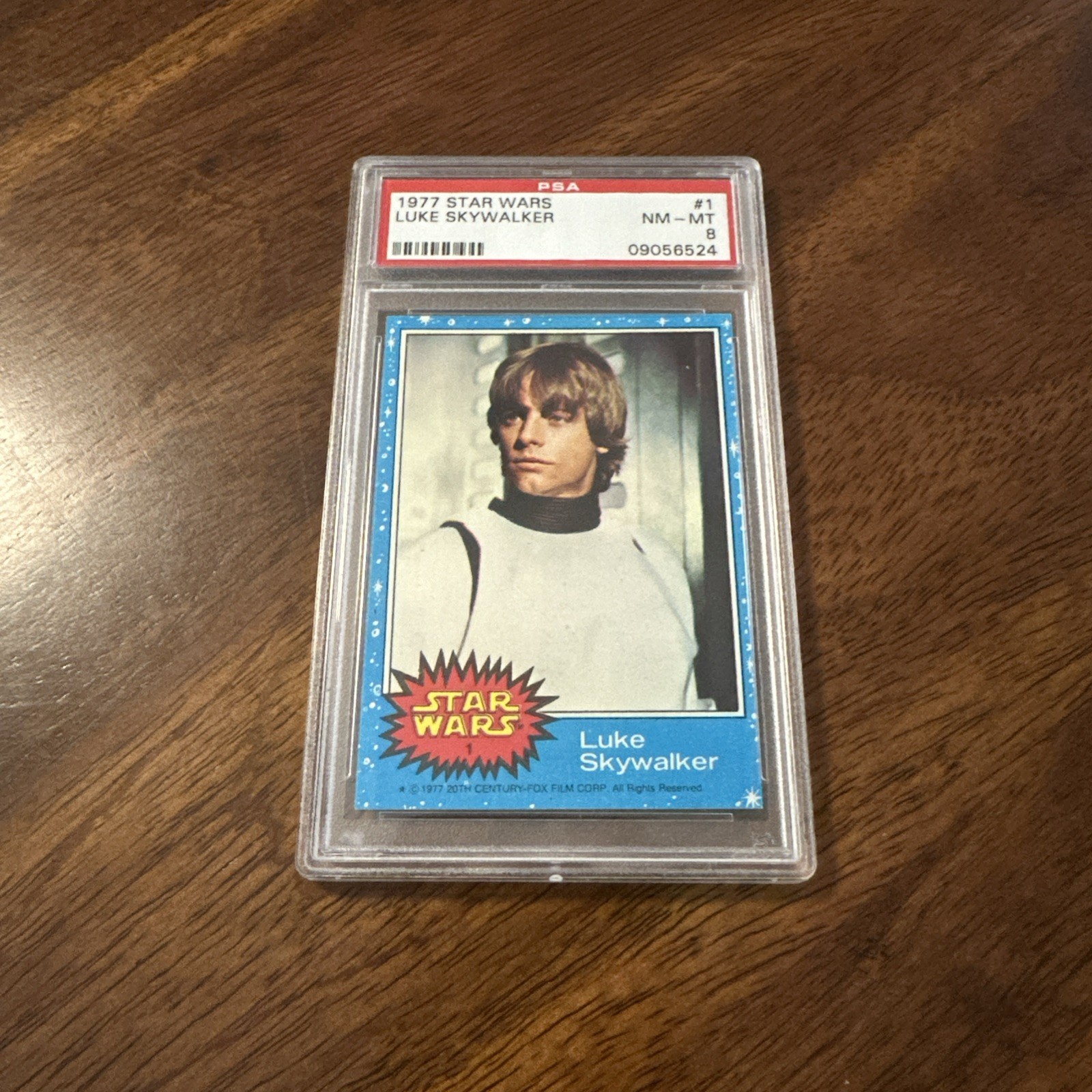 1977 STAR WARS #1 RC ROOKIE LUKE SKYWALKER PSA 8 ORIGINAL NO QUALIFIERS 🔥🔥
