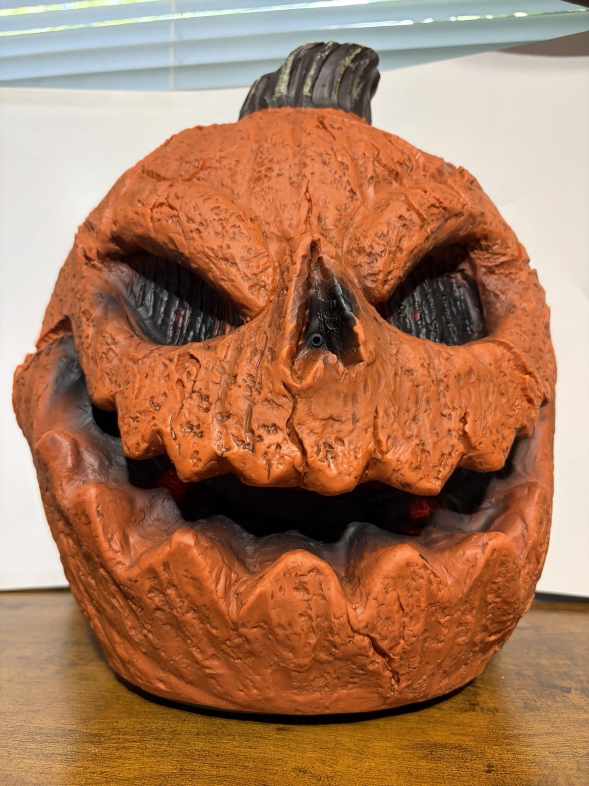 Gemmy Halloween 13” Animated Lighted Talking Rotten Jack-O-Lantern -WORKS VIDEO