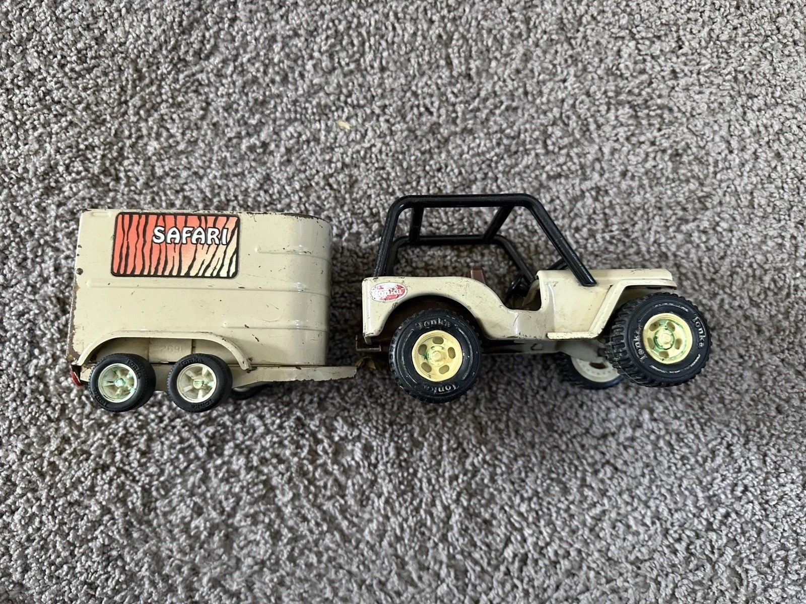 Tonka 1978 Safari Keep And Trailer #1997 Metal