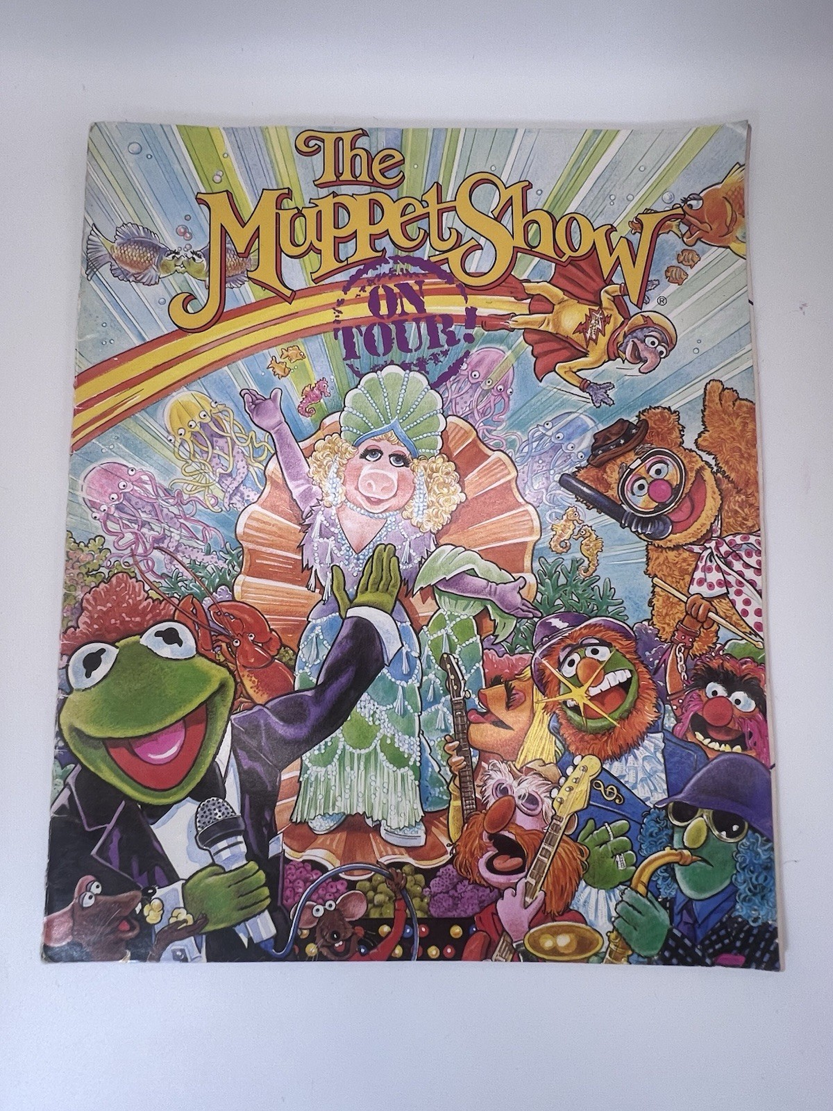 The Muppet Show On Tour Program First Printing 1984 1st Edition Jim Henson