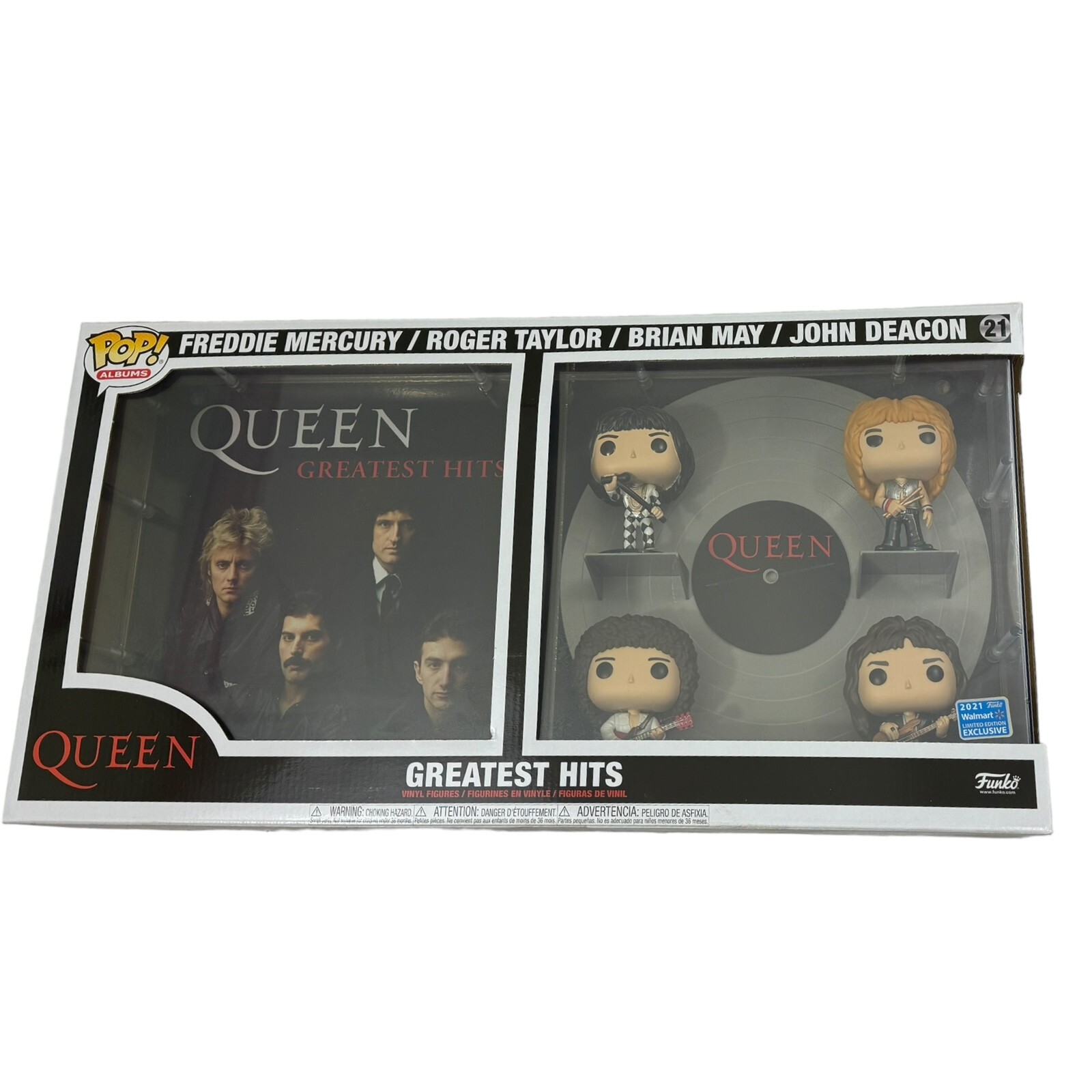 Funko Pop Deluxe Album Queen Greatest Hits Walmart Limited Exclusive 4 Pack New