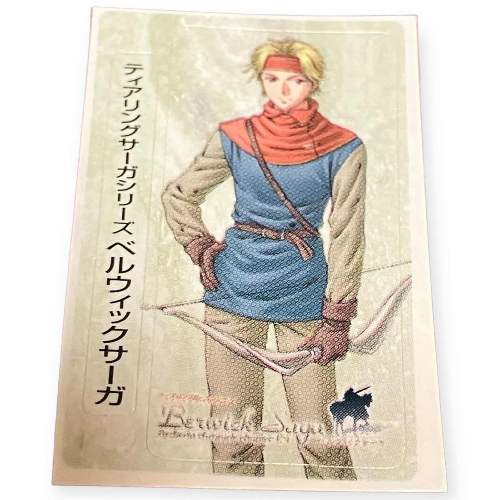 Sony PlayStation 2 Ps2 Berwick Saga 2005 Memory Card Sticker
