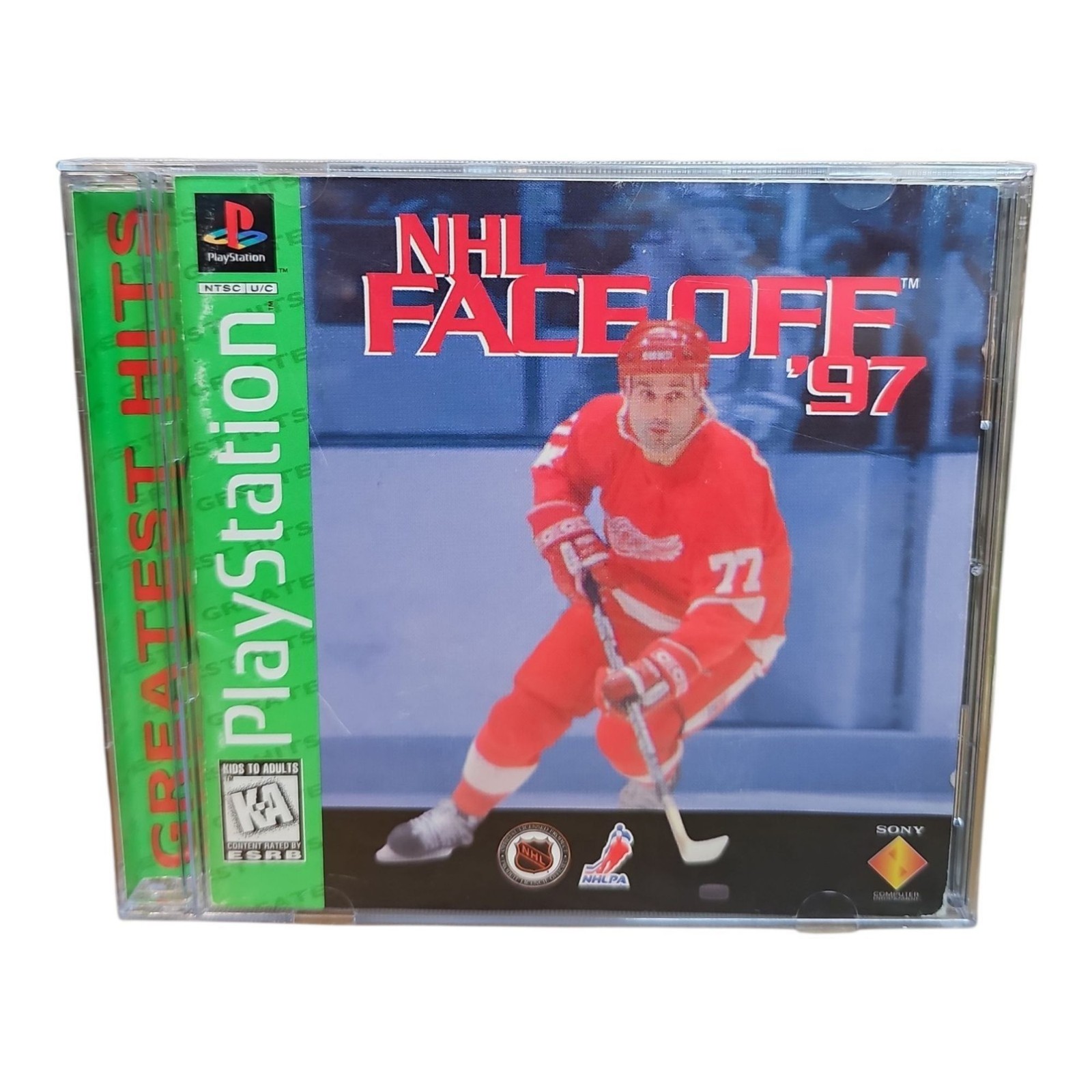 NHL FaceOff '97 (Sony PlayStation 1, PS1) Complete CIB Video Game