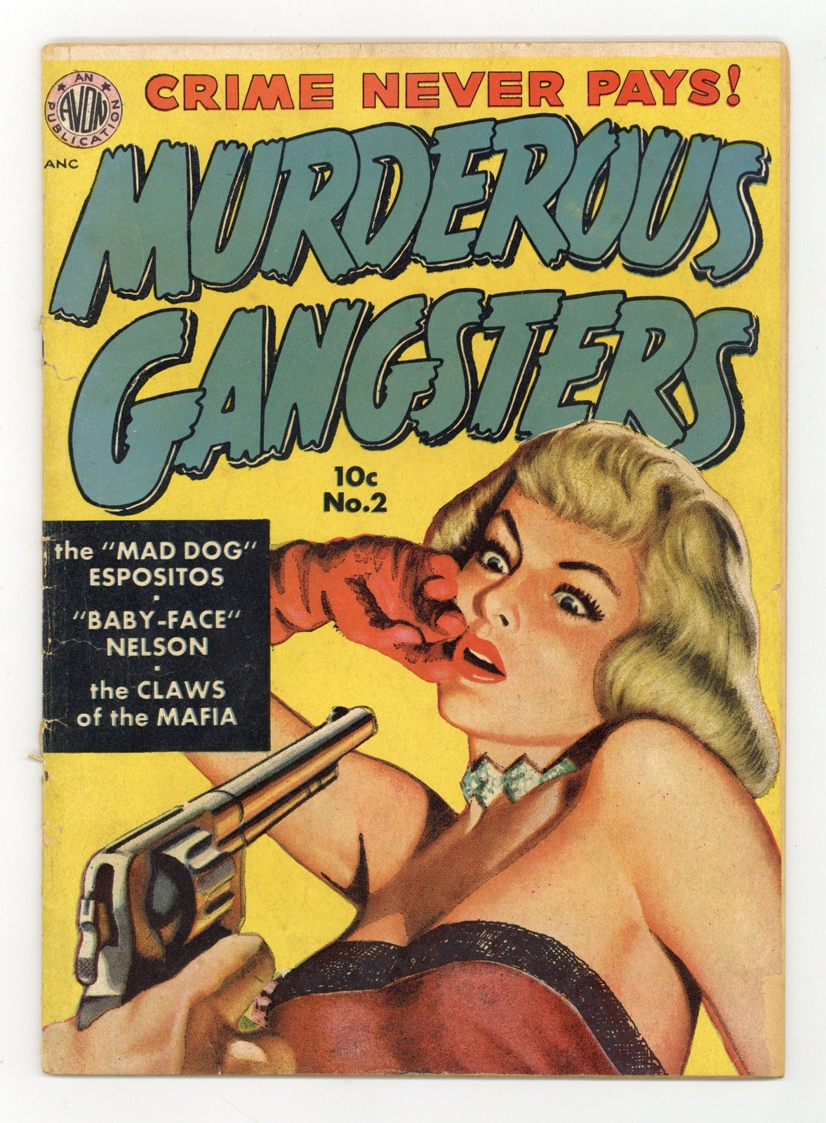 Murderous Gangsters #2 GD+ 2.5 1951