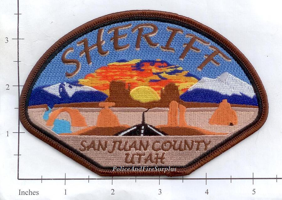 Utah - San Juan County UT Police Dept Patch
