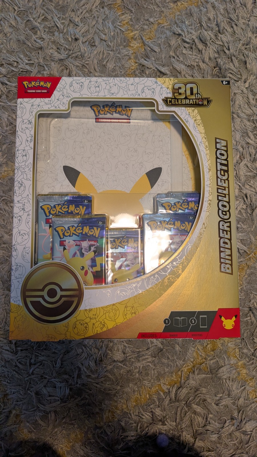 Pokemon 30th Anniversary Binder Collection New 