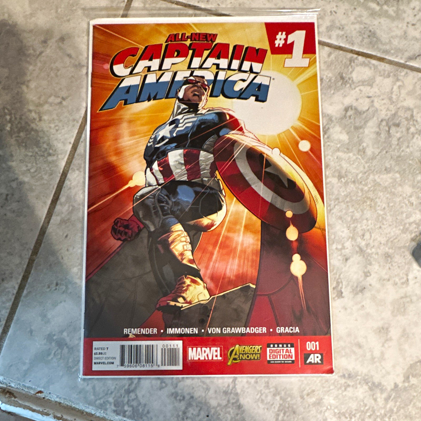 Marvel All-New Captain America #1 Rick Remender Stuart Immonen Modern Age