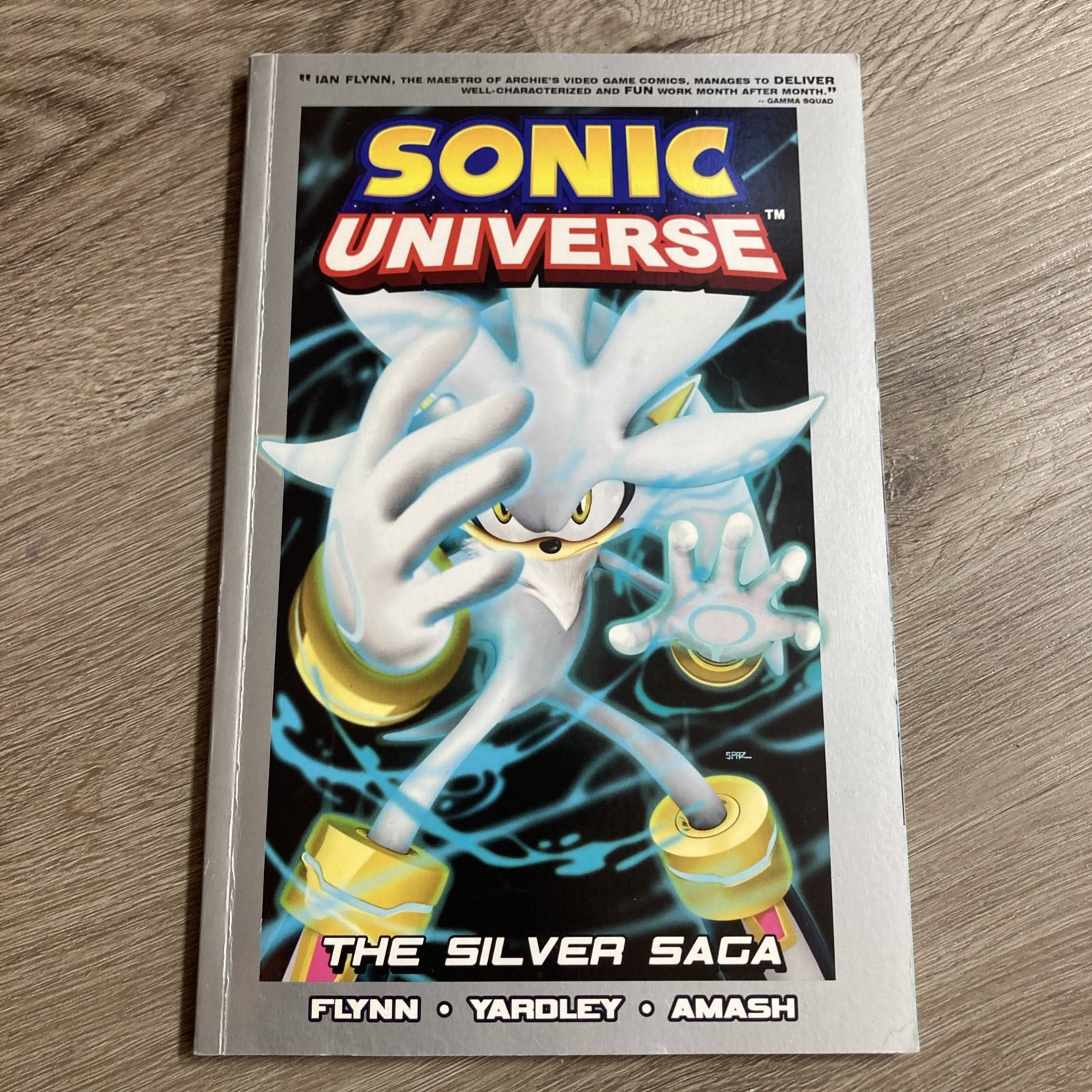 Sonic Universe Volume 7 The Silver Saga Archie Comic Book OOP Rare VHTF Flynn