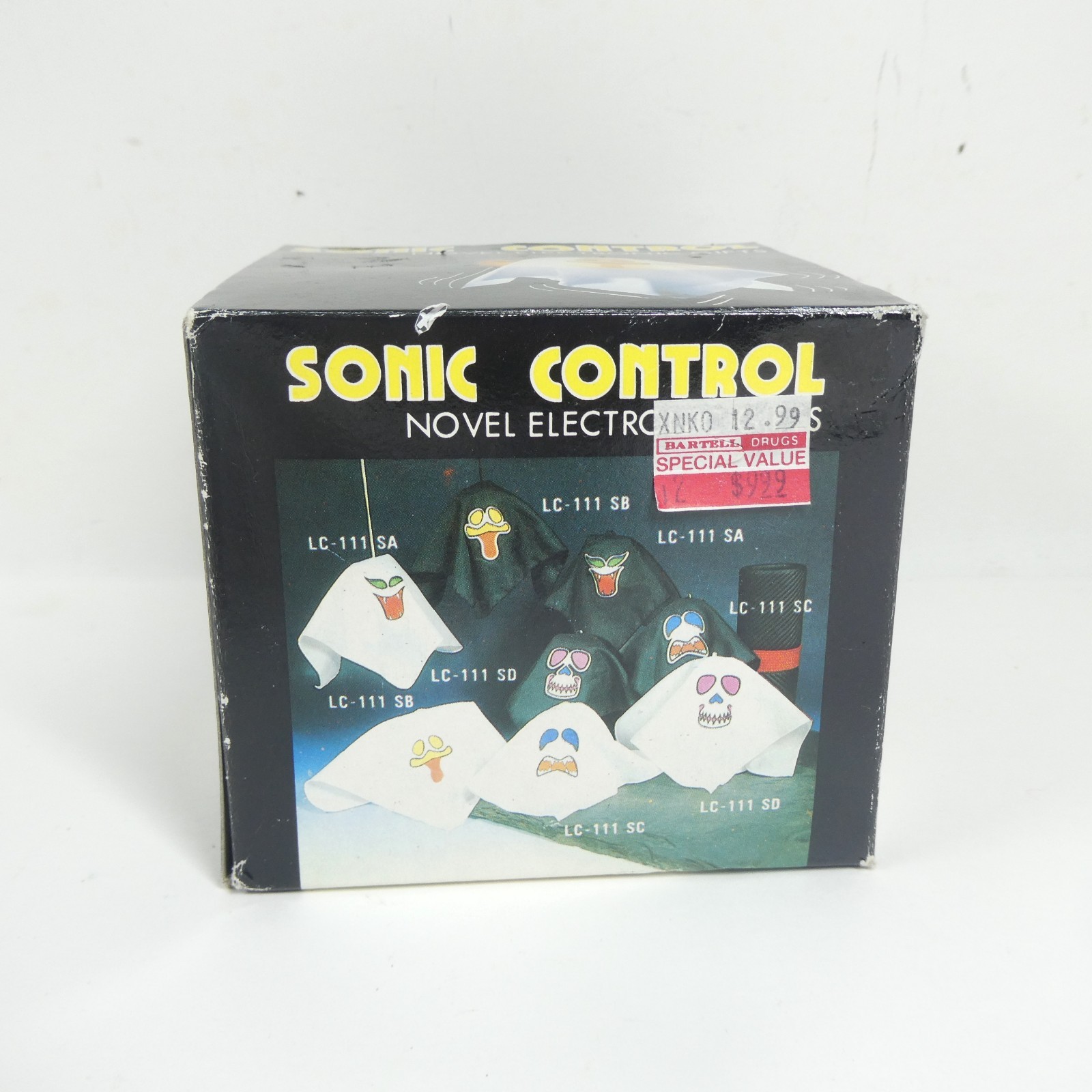 Sonic Control Ghost AS IS Halloween Decor Battery Op Shaking Motion Vintage