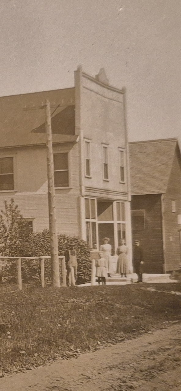 RPPC Liberty Grove Hotel Sister Bay Wisconsin Real Photo Postcard 1910 #2C-10