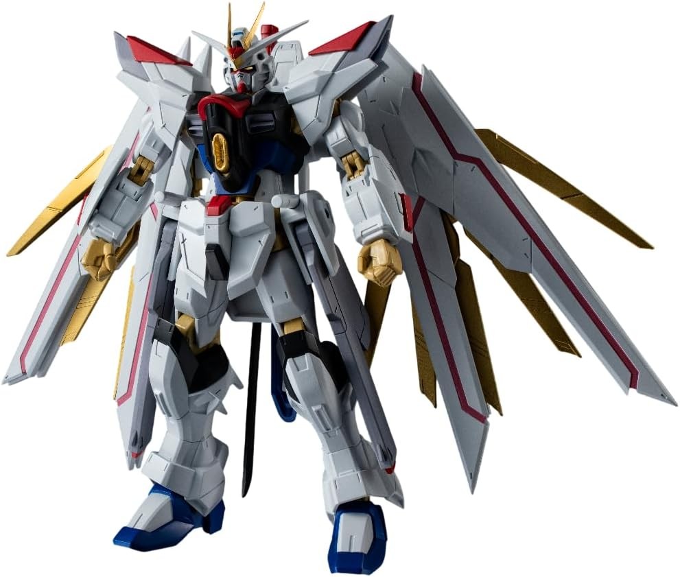 Bandai Tamashii Nations SEED Mighty Strike Freedom Gundam Universe Action Figure