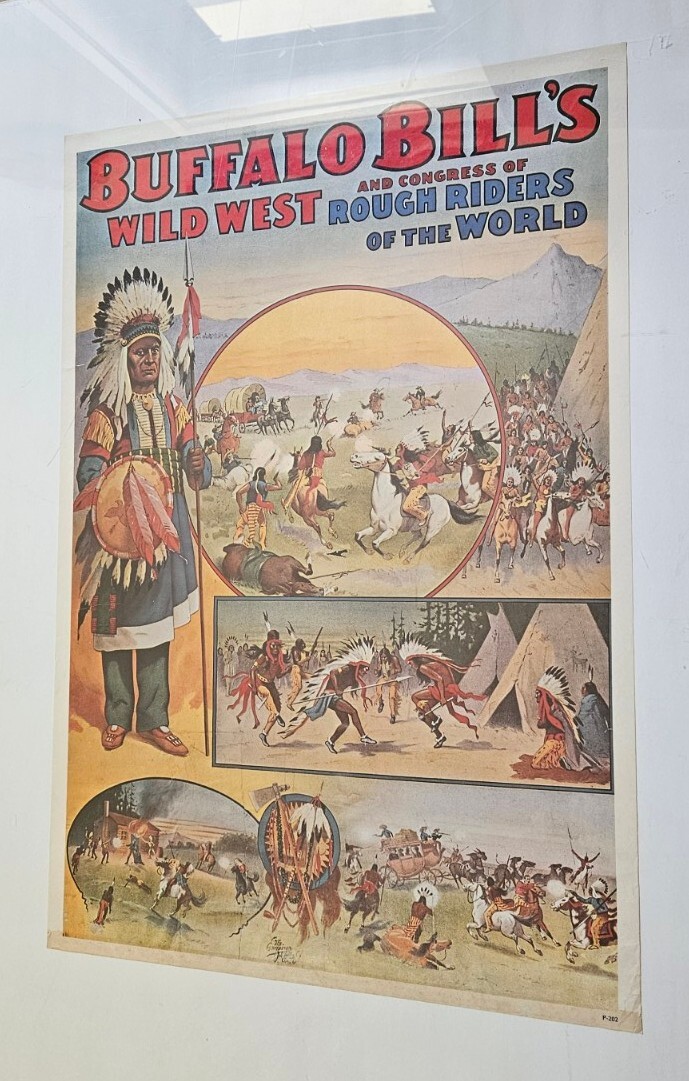 Buffalo Bill's Wild West Rough Riders Vintage Poster 17