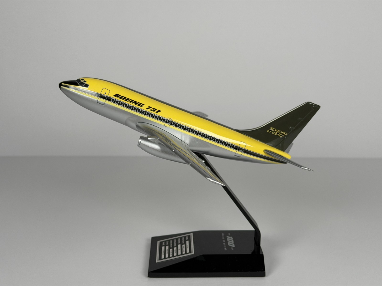  PACMIN Boeing 737-100 Prototype 1:144 Scale Model - 100th Anniversary Edition