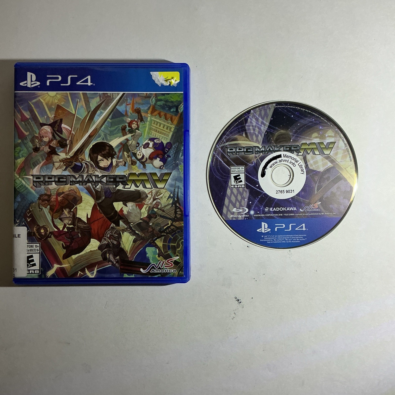 RPG Maker MV - Sony PlayStation 4 Ex-Library