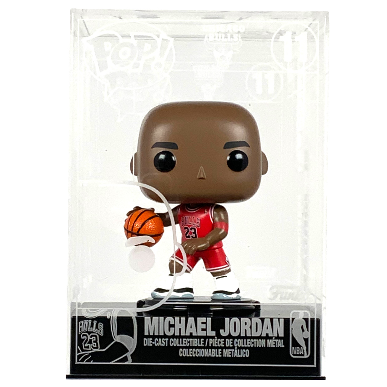 Funko Pop Cave MICHAEL JORDAN Die Cast NOT A CHASE Chicago Bulls 🔥HOT ITEM 🔥