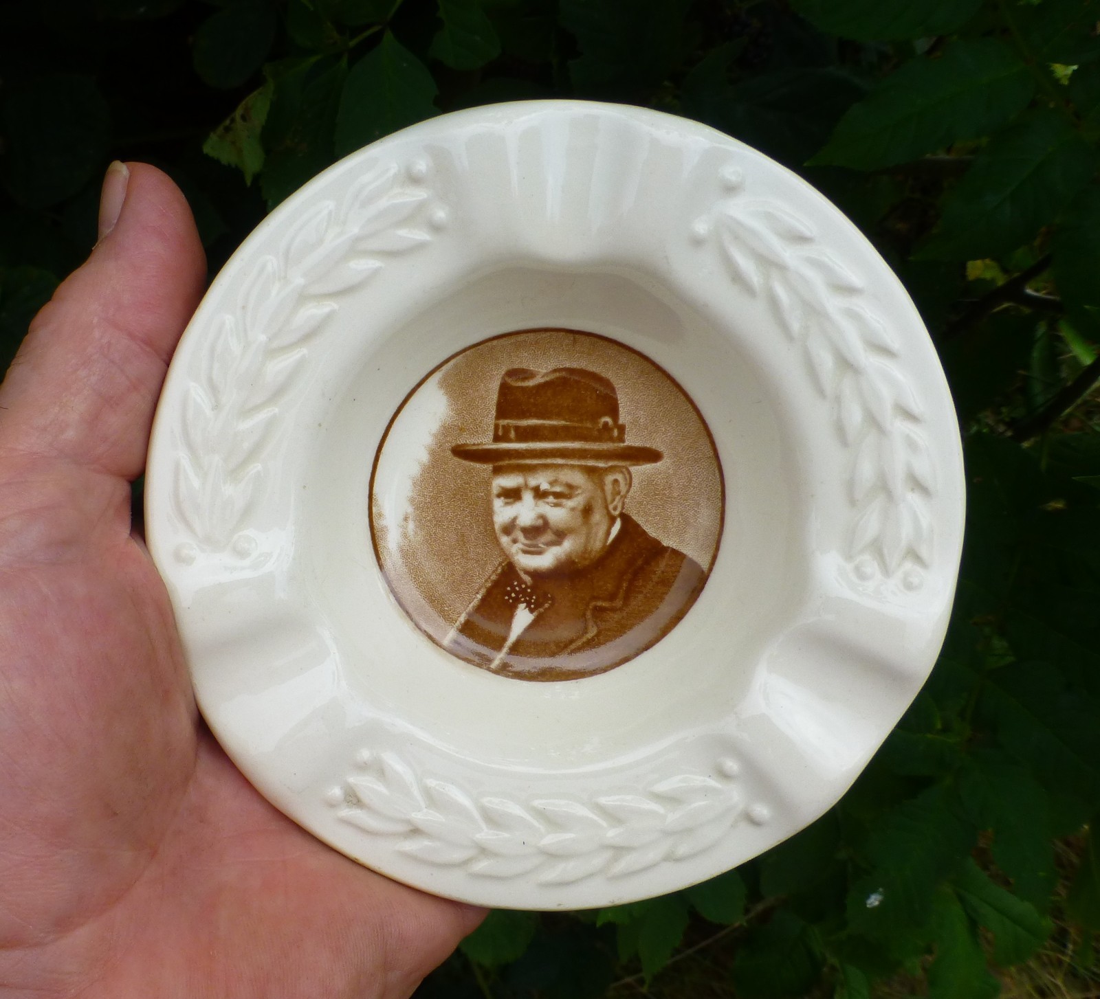 Rare Royal Doulton Winston Churchill Ashtray - This Was Their Finest Hour