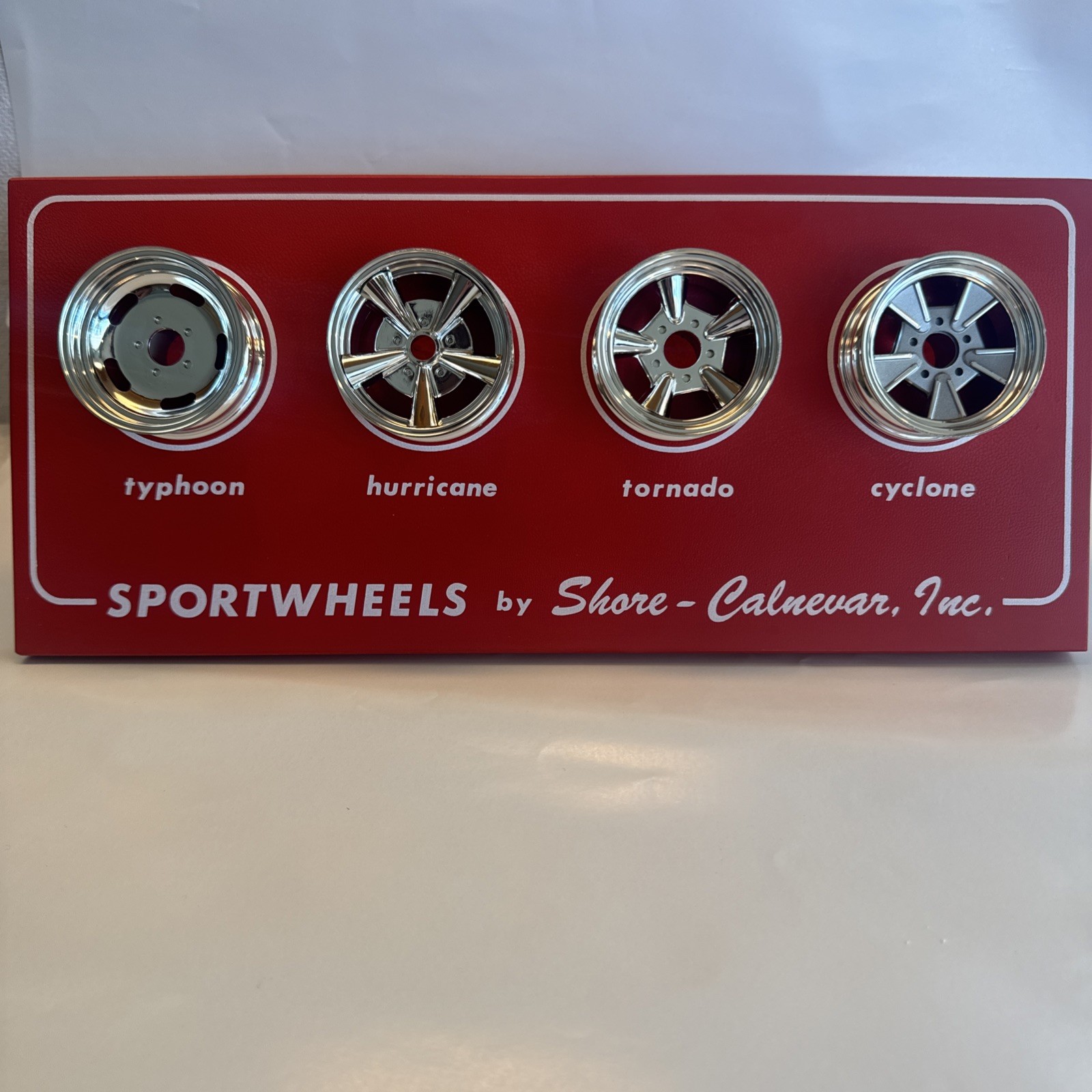 Vintage 1960 SPORTSWHEELS Display -12.5
