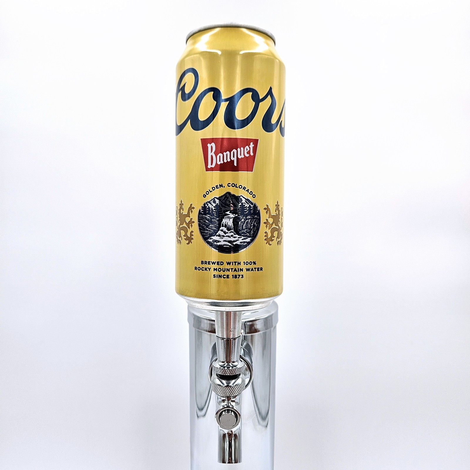 Coors Original Beer tap handle 16 oz. can Banquet Kegerator Wedding Mancave Gift