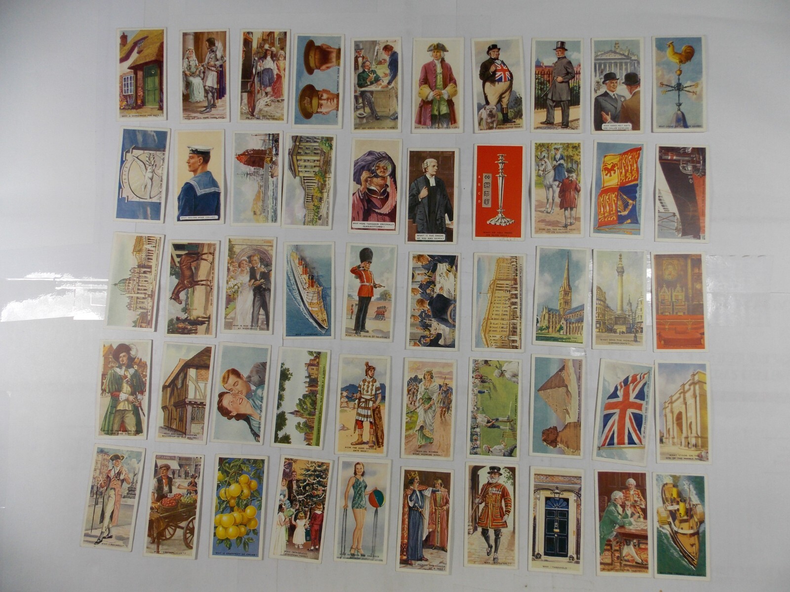 Carreras Cigarette Cards Do You Know 1939 Complete Set 50