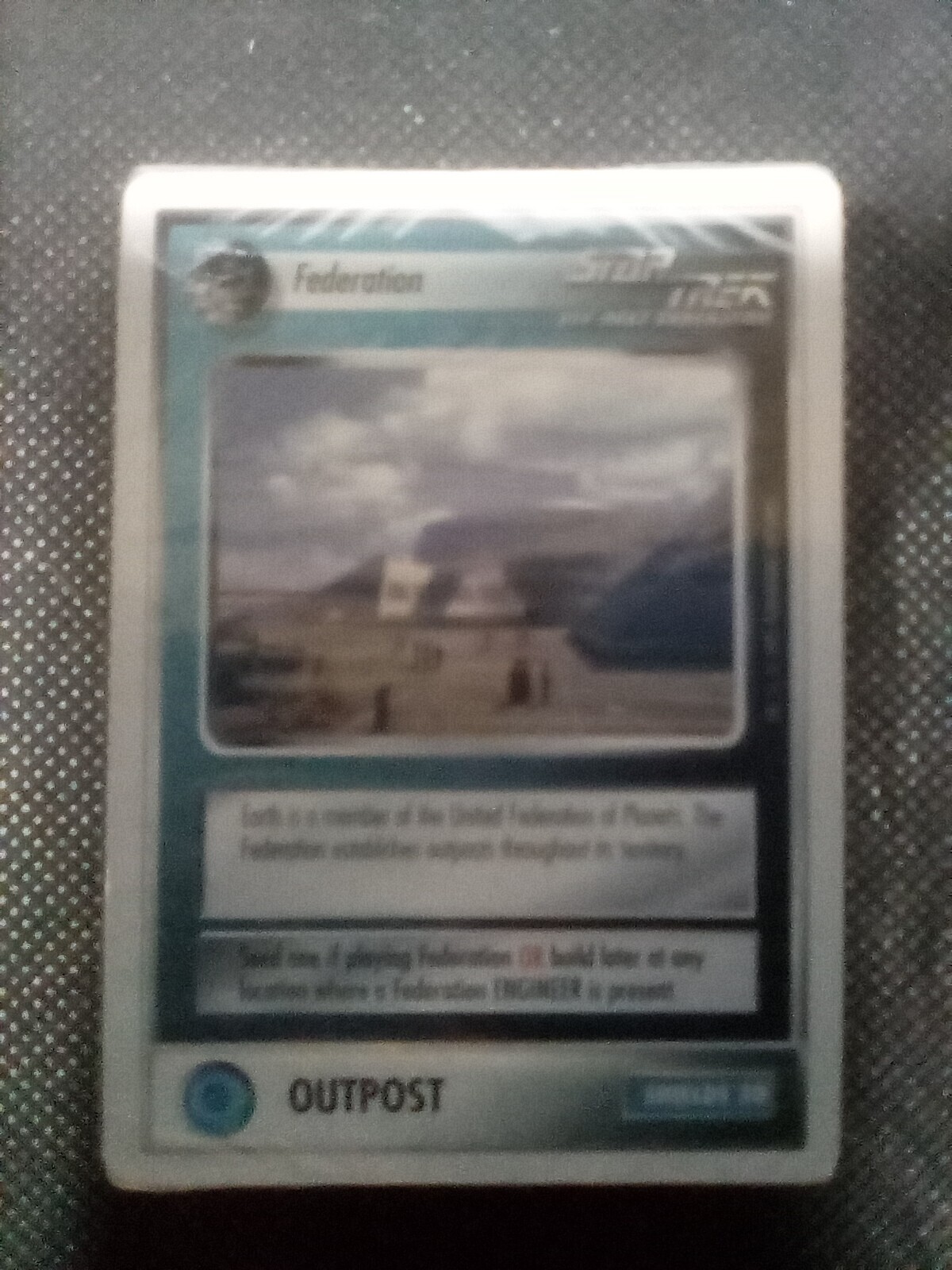 1995 Star Trek Federation Next Generation Outpost game factory sealed card set