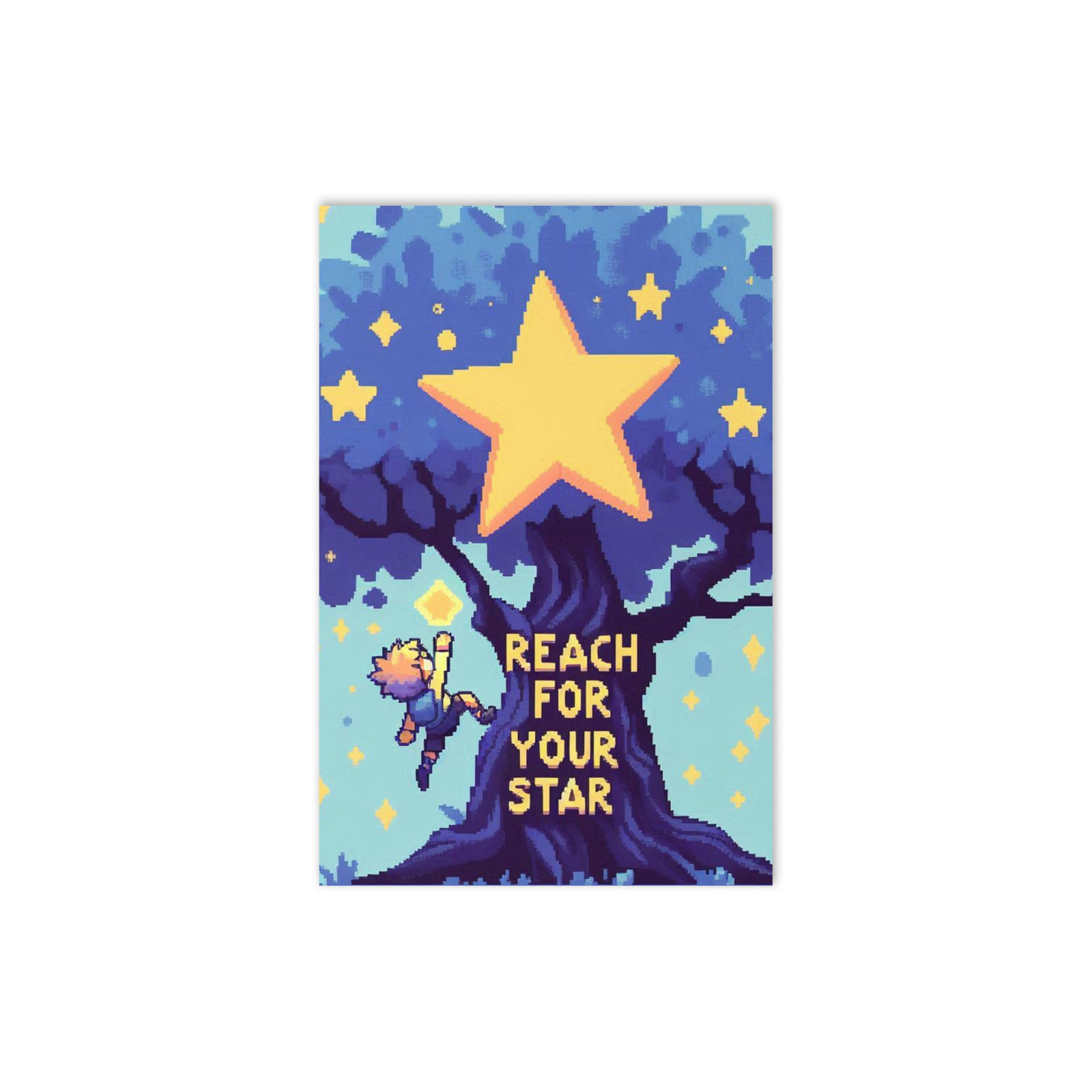 Reach for Your Star - Inspirational Greeting Card