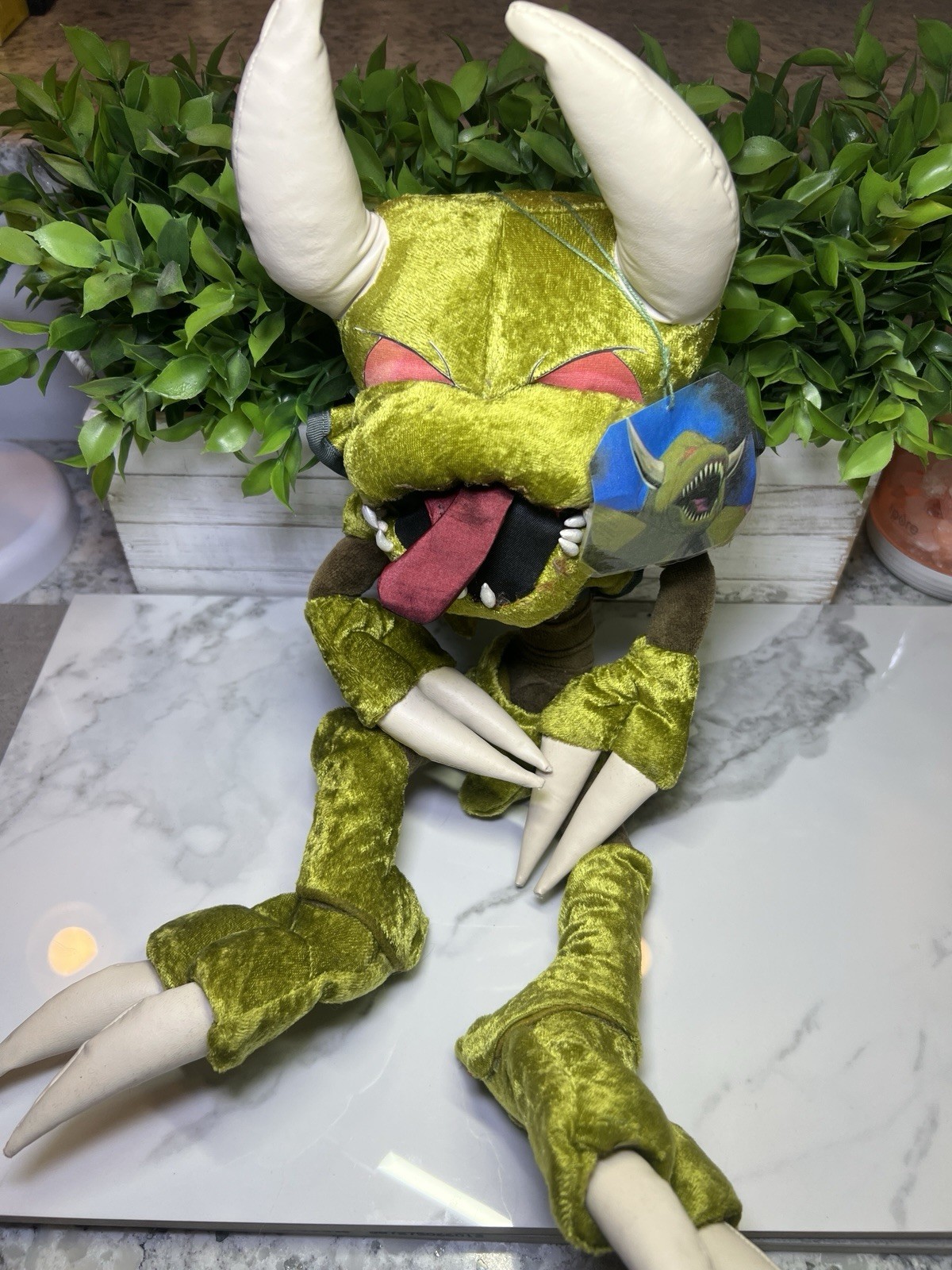 Yugioh Yu-Gi-Oh Custom Creation Man Eater Bug 12inch UFO Missing Teeth