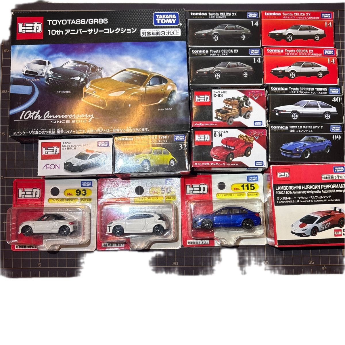 [Good condition] Many Tomica premiums, bulk sale, 15-piece set