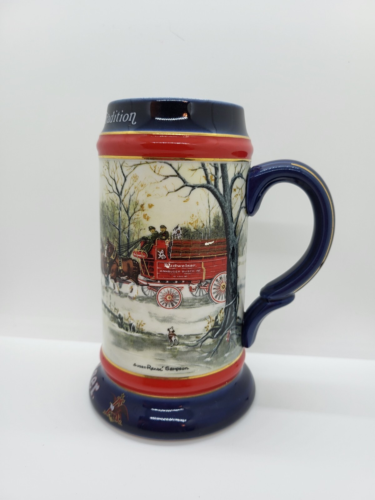 1990 Anheuser-Busch Budweiser Limited Edition Stein